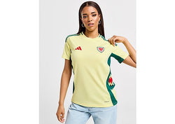 adidas Wales 2024 Away Shirt Women's Yellow