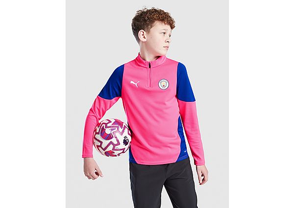 PUMA Manchester City FC Training 1/4 Zip Top Junior