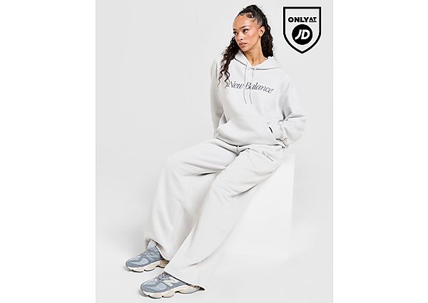 New Balance Double Script Wide Leg Joggers