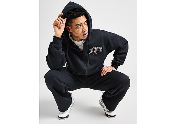 Jordan Varsity Full Zip Hoodie Black