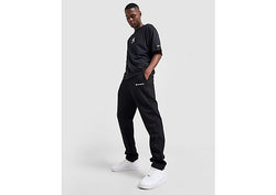 Champion Small Logo Open Hem Joggers Black