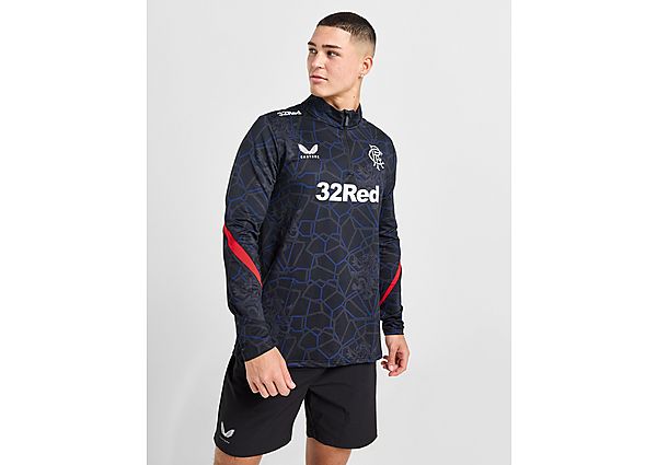 Castore Rangers FC Matchday 14 Zip Top Blue