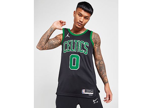 Jordan Nba Boston Celtics Tatum #0 Swingman Jersey Black