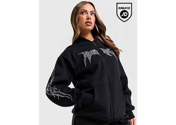 Hoodrich Quartz Diamante Full Zip Hoodie