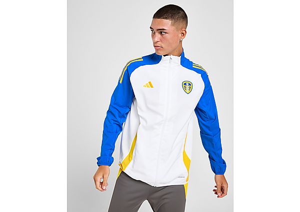 adidas Leeds United FC Anthem Track Jacket White