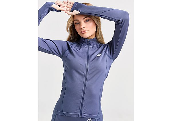 MONTIREX Sculpt Seamless Full Zip Top Blue