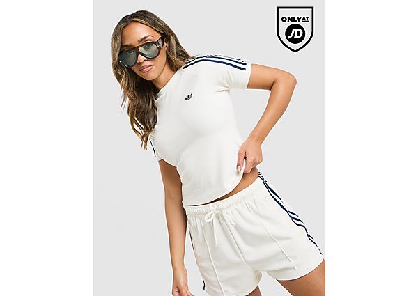adidas Originals 3-Stripes Towel Slim T-Shirt
