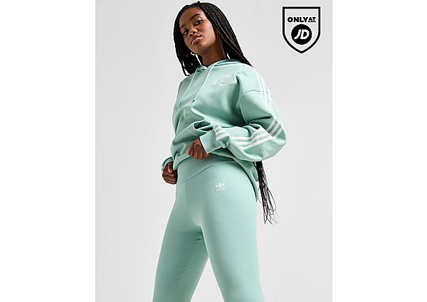 adidas Originals Ribbed Leggings Green