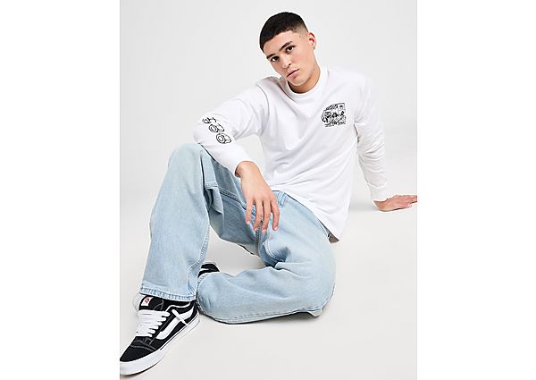 Vans Next Stop Long Sleeve TShirt White