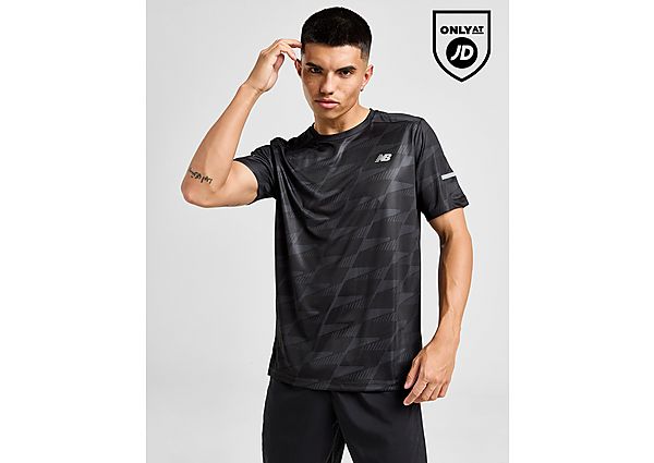 New Balance All Over Print T Black