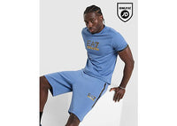 EA7 Emporio Armani Tape Shorts blue