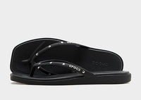 Crocs Miami Studded Flip Flops black