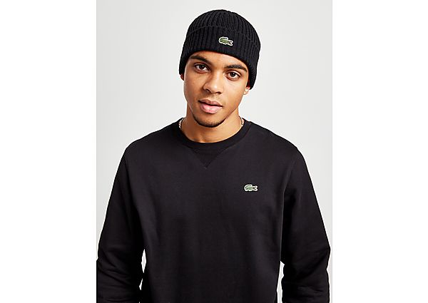 Lacoste Ribbed Beanie Hat