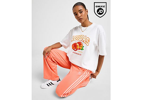 adidas Originals Peach Graphic Boyfriend T-Shirt