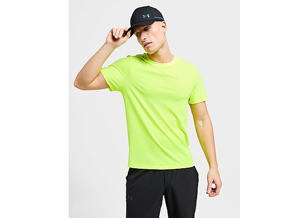 Under Armour Seamless Stride T-Shirt High Vis YelLow , High Vis YelLow High Vis Yellow