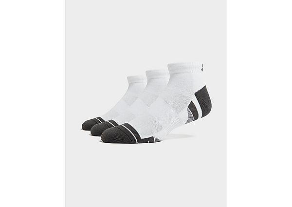 Under Armour 3Pack HeatGear Tech Socks White