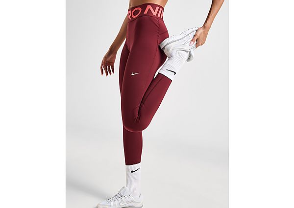 Nike Training Pro Sculpt Tights Dark Team Red