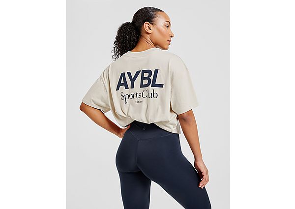 AYBL Sports Club Oversized T-Shirt Beige