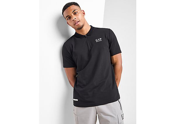 EA7 Emporio Armani Ventus Zipped Polo Shirt