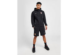 Nike Fc Barcelona Tech Fleece Shorts Black