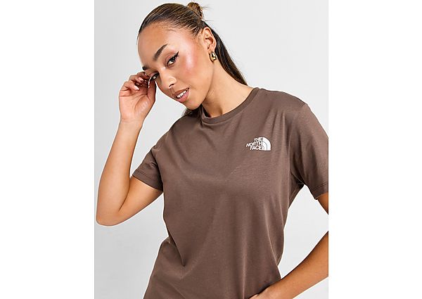 The North Face Simple Box T-Shirt Brown