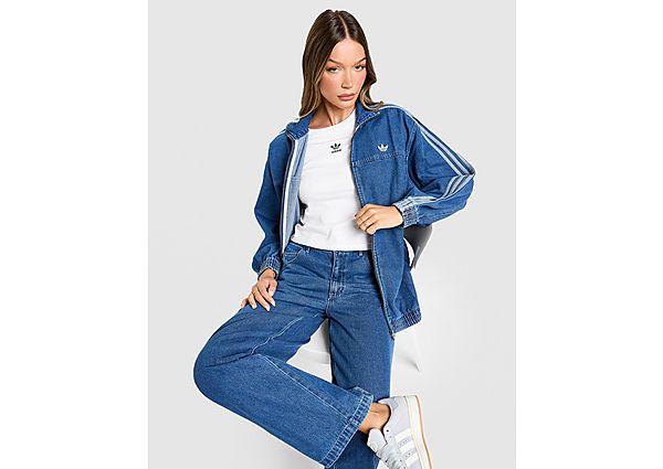 adidas Originals Oversized Denim Firebird Track Top