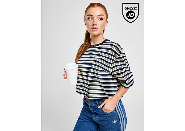 adidas Originals Stripe Crop T-Shirt