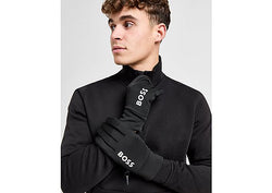 BOSS Running Gloves Black