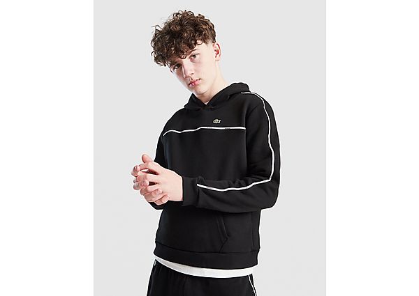 Lacoste Tape Overhead Fleece Hoodie Junior