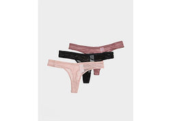 Calvin Klein Underwear 3-Pack Sheer Thongs Multi Coloured