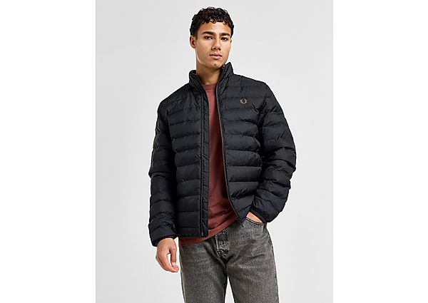 Fred Perry Inline Jacket Black