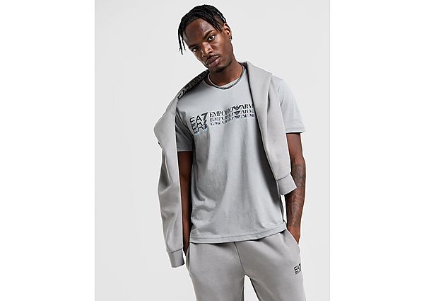 Ea7 Emporio Armani Fade T-Shirt Grey