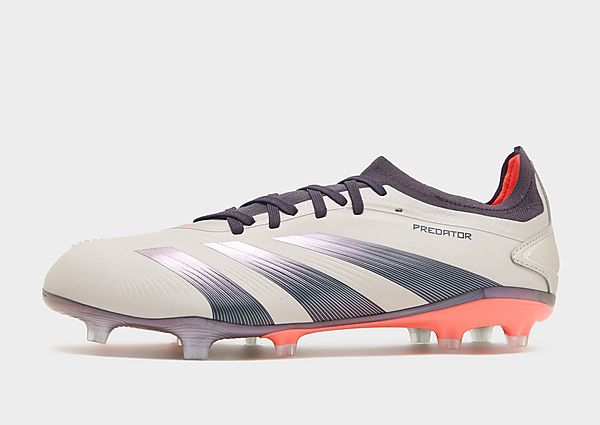 adidas Predator Pro FG Platinum Metallic / Aurora Black / Turbo