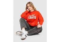 LEVI'S Feel Good Crew Sweatshirt red