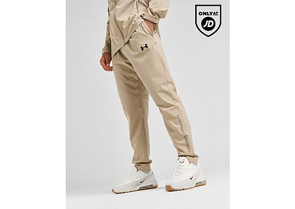 Under Armour LockUp Woven Track Pants Stone