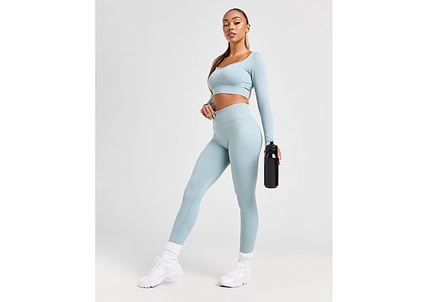 Gym King Sculpt Seamless Tights Blue