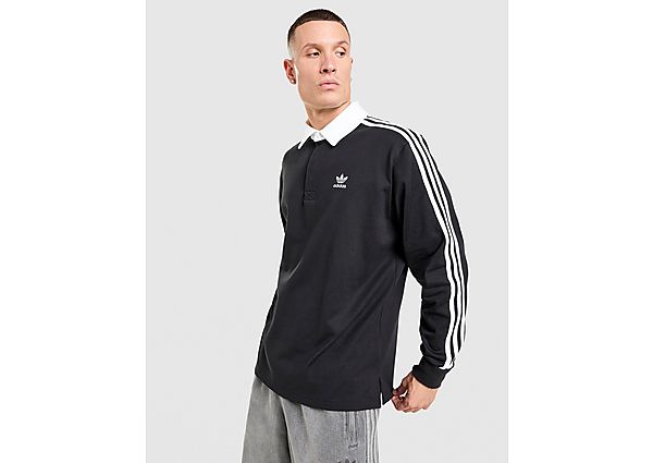 adidas Originals Rugby Long Sleeve Polo Shirt