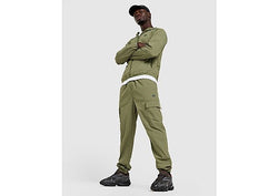 Lacoste Woven Cargo Pants Green