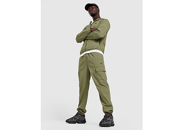 Lacoste Woven Cargo Pants Green