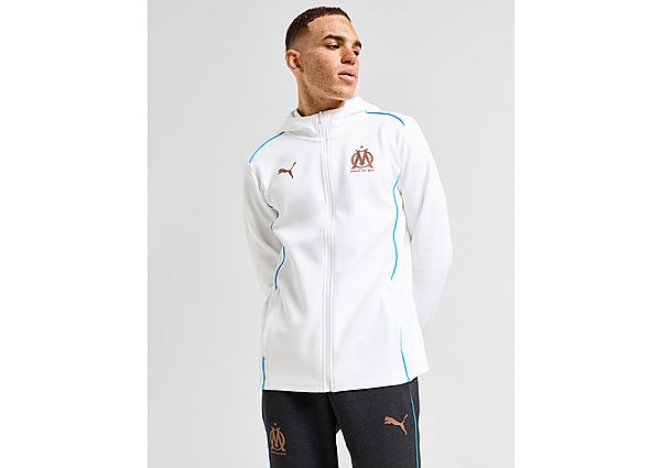 Puma Olympique Marseille Casuals Hoodie White