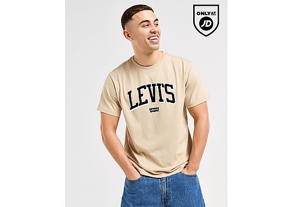 LEVI'S Collegiate T-Shirt Beige