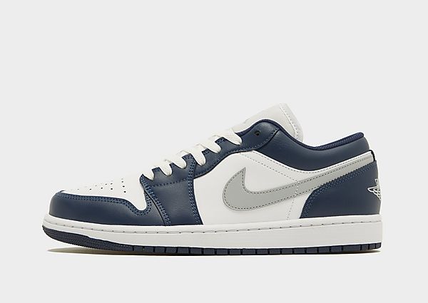 Jordan Air 1 Low White/Midnight Navy/Wolf Grey