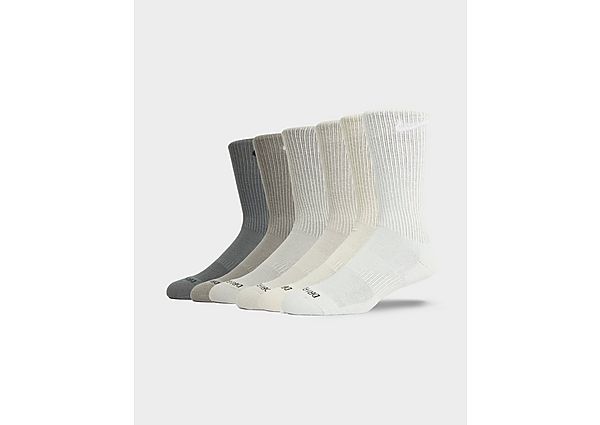 Nike 6-Pack Everyday Cushioned Training Crew Socks Multi Coloured