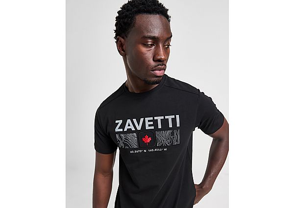 Zavetti Canada Ovello Contour T-Shirt Black