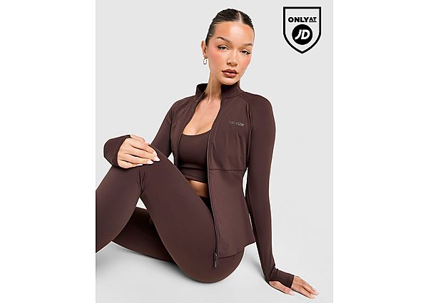 DAILYSZN Full Zip Fit Top