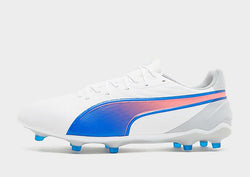 Puma King Match Fg White