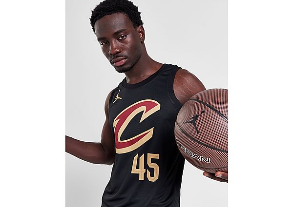 Jordan NBA Cleveland Cavaliers Mitchell #45 Jersey Black