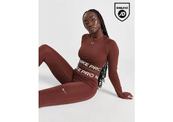 Nike Pro Long Sleeve Cropped Top