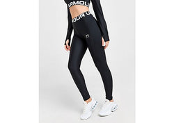 Under Armour Heatgear Ribbed Tights Black