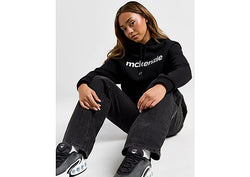 McKenzie Metallic Logo Overhead Hoodie Black